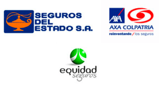 Seguros del estado S.A, Axa Colpatria, Equidad Seguros